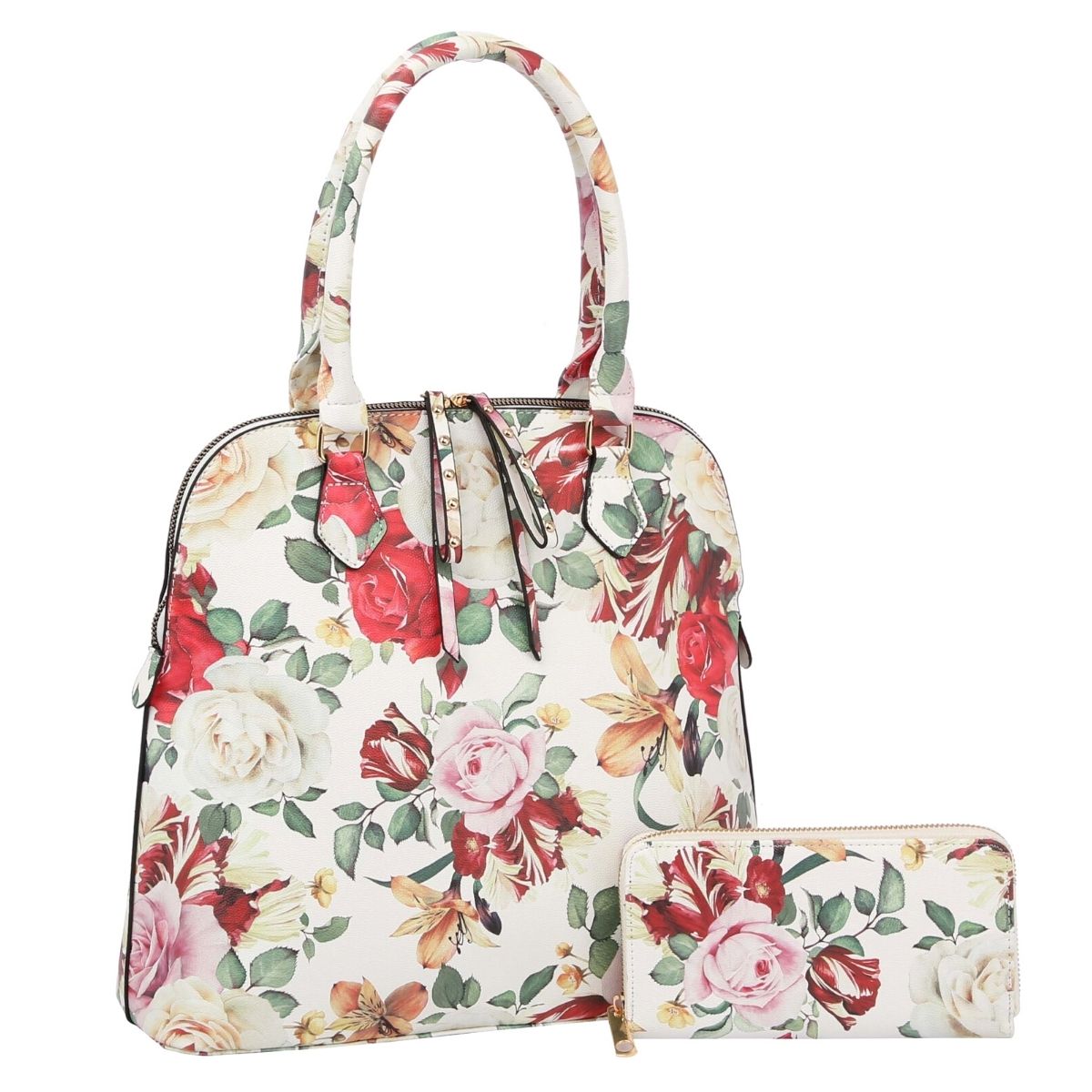 The Rose Tote Handbag Set
