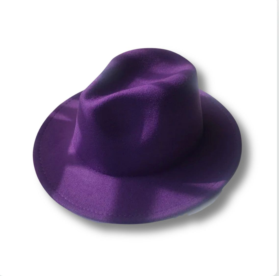 Solid Colored Fedora Hats